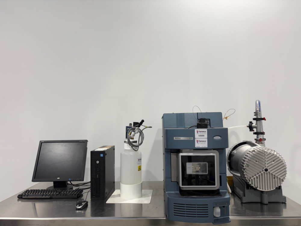 Image of Waters XEVO TQD mass spectrometer system